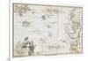 Allegorical Map of the Tract of Youth to the Land of Knowledge, London, 1798-null-Framed Giclee Print