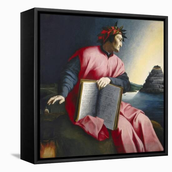 Allegorical Portrait of Dante, Late 16th Century-null-Framed Stretched Canvas