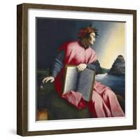 Allegorical Portrait of Dante, Late 16th Century-null-Framed Giclee Print