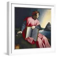 Allegorical Portrait of Dante, Late 16th Century-null-Framed Giclee Print