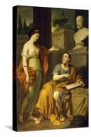 Allegorical Portrait of James Caulfield, Lord Charlemont-Anton Raphael Mengs-Stretched Canvas