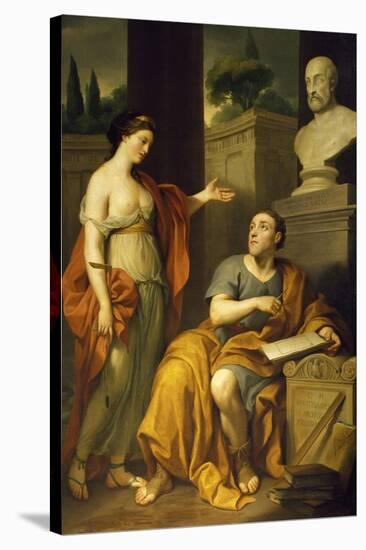 Allegorical Portrait of James Caulfield, Lord Charlemont-Anton Raphael Mengs-Stretched Canvas