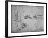 'Allegorical Representation', c1480 (1945)-Leonardo Da Vinci-Framed Giclee Print