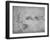 'Allegorical Representation', c1480 (1945)-Leonardo Da Vinci-Framed Giclee Print