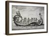 Allegorical Ship in Shape of Swan-null-Framed Giclee Print