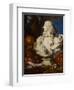 Allegorical Still Life with Bernini's Bust of Francis I D'Este-Francesco Stringa-Framed Premium Giclee Print