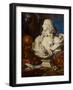 Allegorical Still Life with Bernini's Bust of Francis I D'Este-Francesco Stringa-Framed Giclee Print