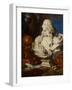 Allegorical Still Life with Bernini's Bust of Francis I D'Este-Francesco Stringa-Framed Giclee Print