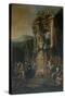 Allegorical Tomb for Chancellor Cowper-Francesco Monti-Stretched Canvas