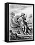 Allegorical View of America, Early 17th Century-Cornelis de Visscher-Framed Stretched Canvas