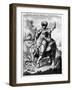 Allegorical View of Asia, Early 20th Century-Cornelis de Visscher-Framed Giclee Print