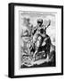 Allegorical View of Asia, Early 20th Century-Cornelis de Visscher-Framed Giclee Print