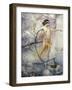 Allegorical Watercolor Depicting Isabeau, Opera by Pietro Mascagni-null-Framed Giclee Print