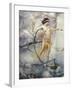 Allegorical Watercolor Depicting Isabeau, Opera by Pietro Mascagni-null-Framed Giclee Print