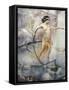 Allegorical Watercolor Depicting Isabeau, Opera by Pietro Mascagni-null-Framed Stretched Canvas