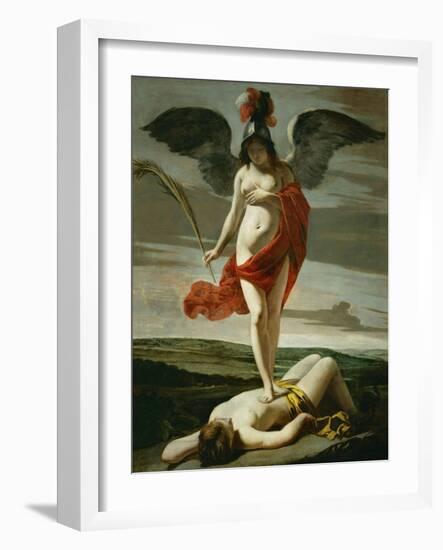 Allegorie de la Victoire - Allegory of Victory, R.F. 1971-9.-Mathieu Le Nain-Framed Giclee Print