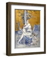 Allégorie du temps-Luc-olivier Merson-Framed Giclee Print