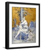 Allégorie du temps-Luc-olivier Merson-Framed Giclee Print