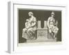 Allegories of Charity and Military Courage-null-Framed Giclee Print