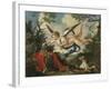 Allegories of Love - Cupid Gathering Flowers in a Landscape, 1803-null-Framed Giclee Print