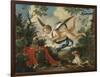 Allegories of Love - Cupid Gathering Flowers in a Landscape, 1803-null-Framed Giclee Print