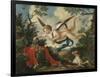 Allegories of Love - Cupid Gathering Flowers in a Landscape, 1803-null-Framed Giclee Print