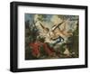 Allegories of Love - Cupid Gathering Flowers in a Landscape, 1803-null-Framed Giclee Print