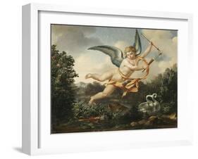 Allegories of Love - Cupid with a Torch and Arrow, 1803-Leon Bakst-Framed Giclee Print