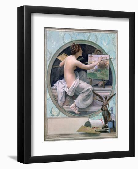 Allegory, 1856-1923-Francois Flameng-Framed Giclee Print