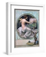 Allegory, 1856-1923-Francois Flameng-Framed Giclee Print