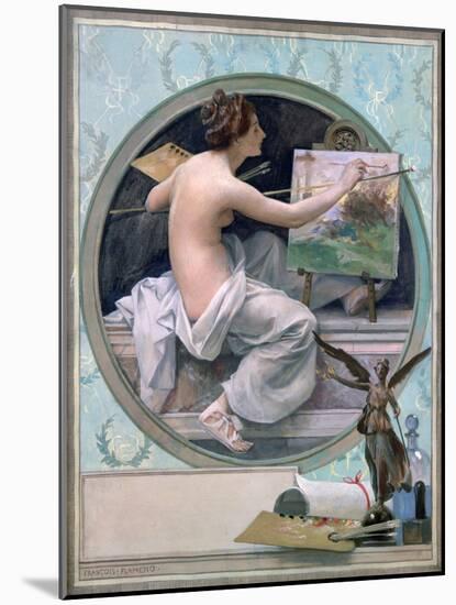 Allegory, 1856-1923-Francois Flameng-Mounted Giclee Print