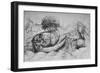 'Allegory: A Crowned Eagle Standing on a Globe and a Wolf Steering a Boat', c1480 (1945)-Leonardo Da Vinci-Framed Giclee Print