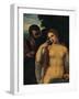 'Allegory (Alfonso d'Este and Laura Dianti?)', 16th century-Titian-Framed Giclee Print