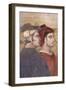 Allegory and Effects of Good Government-Ambrogio Lorenzetti-Framed Art Print