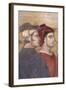 Allegory and Effects of Good Government-Ambrogio Lorenzetti-Framed Art Print