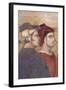 Allegory and Effects of Good Government-Ambrogio Lorenzetti-Framed Art Print