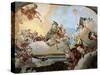 Allegory Created for the Marriage of Lodovico Rezzonico and the Noble Venetian Faustina Savorgnan-Giambattista Tiepolo-Stretched Canvas