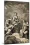 Allegory from Code of Music Practice-Jean-Philippe Rameau-Mounted Giclee Print