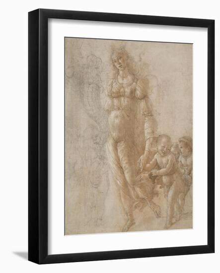 Allegory of Abundance or Autumn-Sandro Botticelli-Framed Art Print