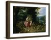 Allegory of Abundance-Jan Brueghel the Younger-Framed Giclee Print