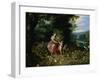 Allegory of Abundance-Jan Brueghel the Younger-Framed Giclee Print