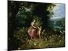 Allegory of Abundance-Jan Brueghel the Younger-Mounted Giclee Print