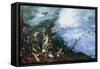 Allegory of Air, (Painting)-Jan the Elder Brueghel-Framed Stretched Canvas