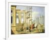 Allegory of Arts, Architecture, 1751-1752-Giuseppe Zocchi-Framed Giclee Print