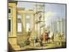 Allegory of Arts, Architecture, 1751-1752-Giuseppe Zocchi-Mounted Giclee Print