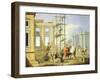 Allegory of Arts, Architecture, 1751-1752-Giuseppe Zocchi-Framed Giclee Print