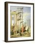 Allegory of Arts, Architecture, 1751-1752-Giuseppe Zocchi-Framed Giclee Print