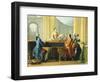 Allegory of Arts, Music, 1751-1752-Giuseppe Zocchi-Framed Giclee Print