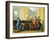 Allegory of Arts, Music, 1751-1752-Giuseppe Zocchi-Framed Giclee Print