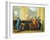 Allegory of Arts, Music, 1751-1752-Giuseppe Zocchi-Framed Giclee Print